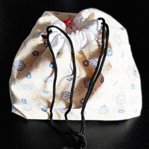 Pompadourbeutel aus VintageBaumwolle