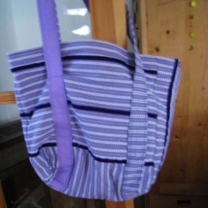 Vintage Stofftasche mit Innentasche