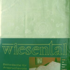 Vintage-Mako Damast-Bettwaesche Wiesenthal