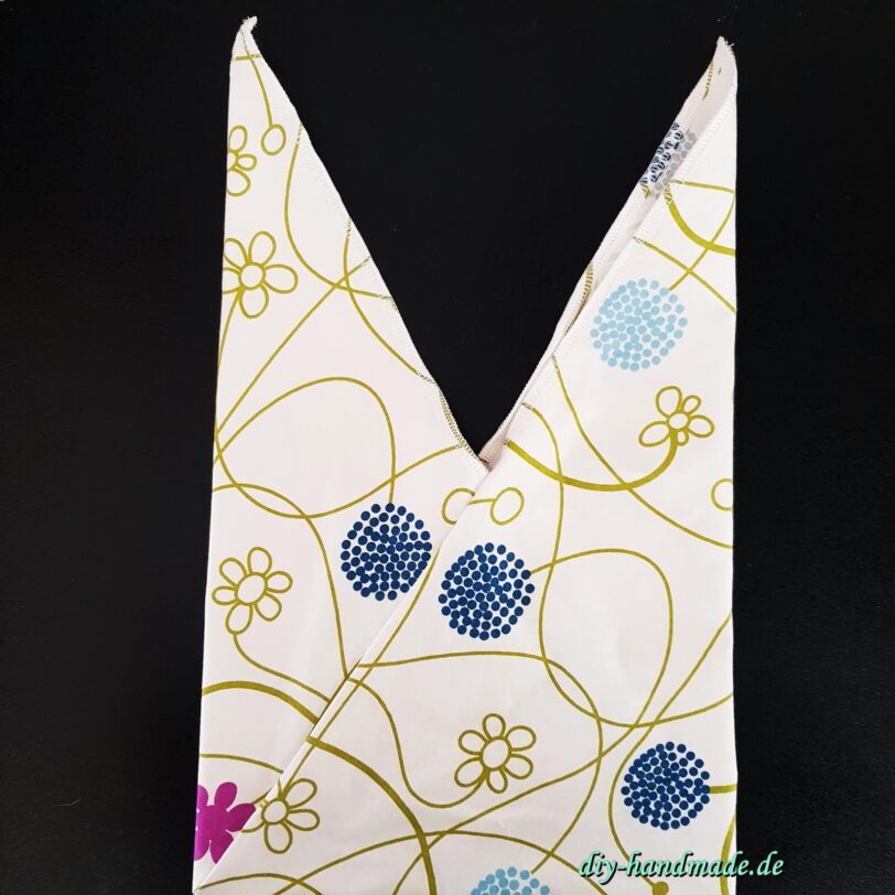 Origami Bento Bag, Dreieckstasche