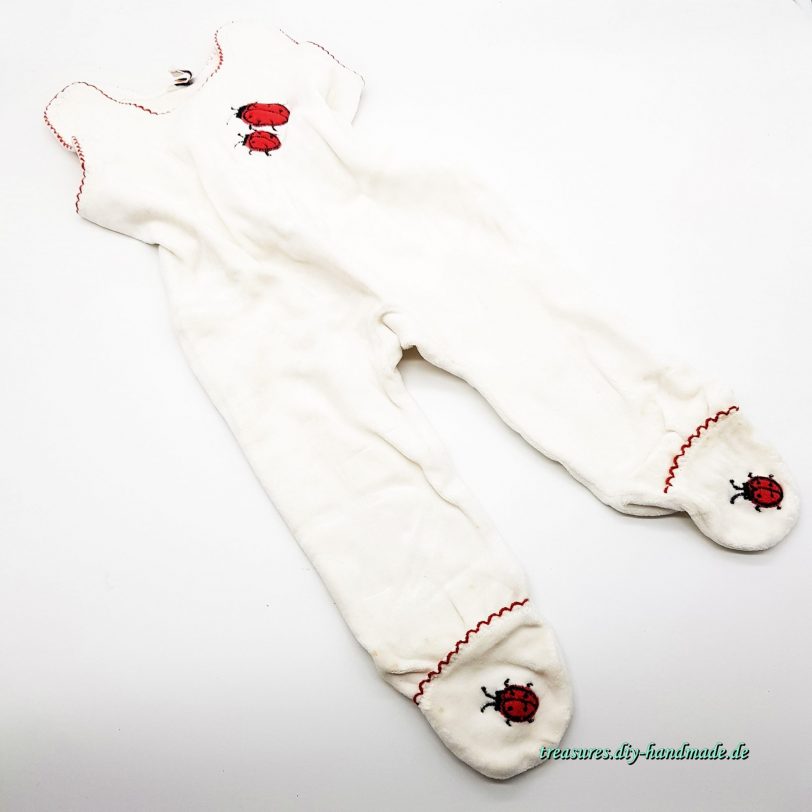 vintage Baby Strampler, Schlafanzug
