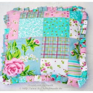 Maedchenkissen handgelegte Falten