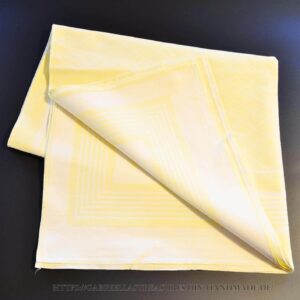 gelbe Tischdecke, 147x124 cm, Baumwolltischdecke