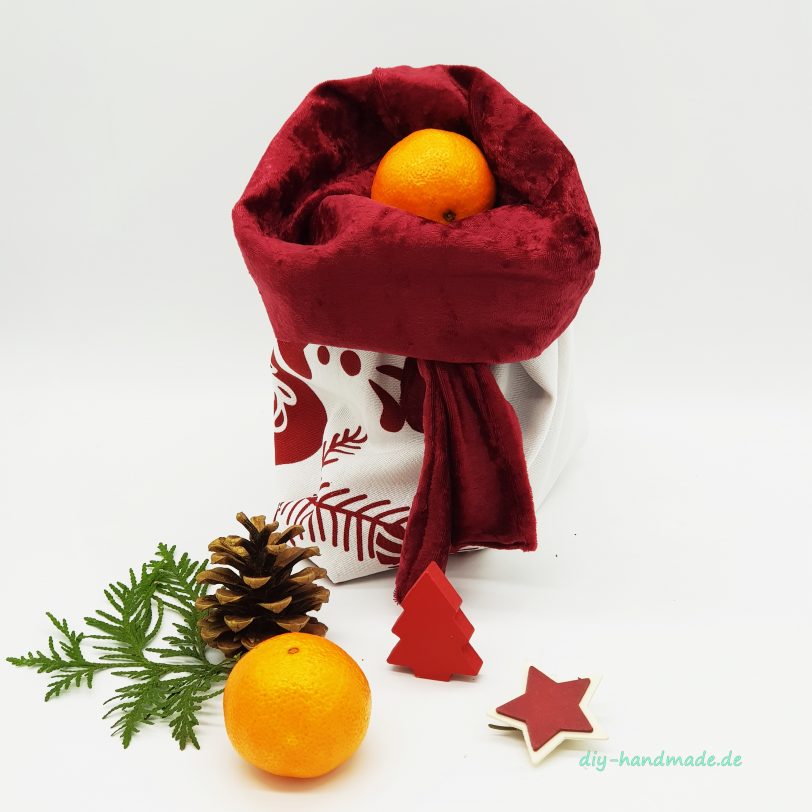 Geschenkbeutel für Weihnachten