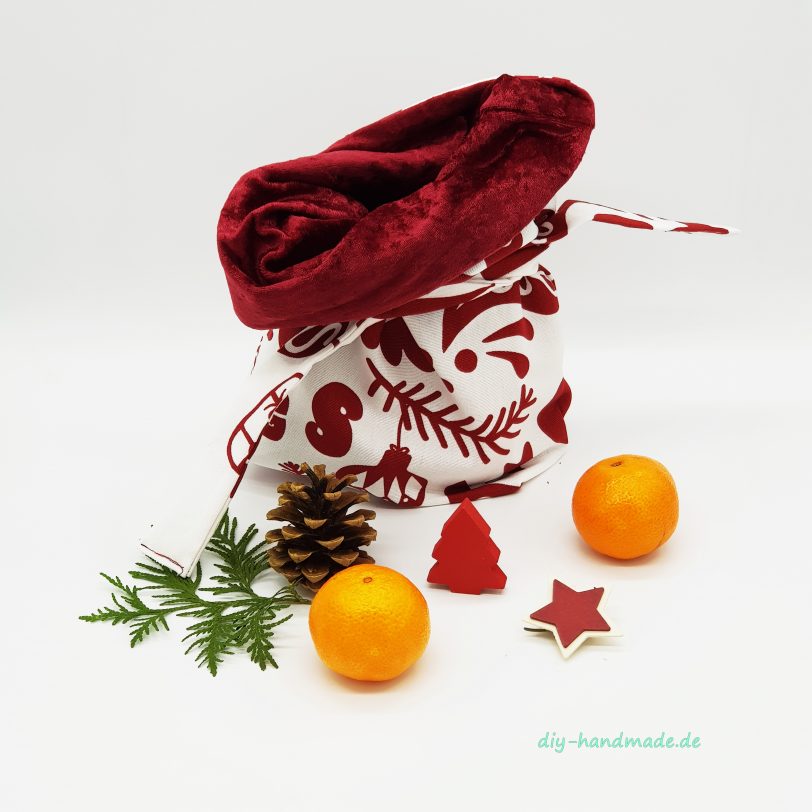 Geschenkbeutel für Weihnachten