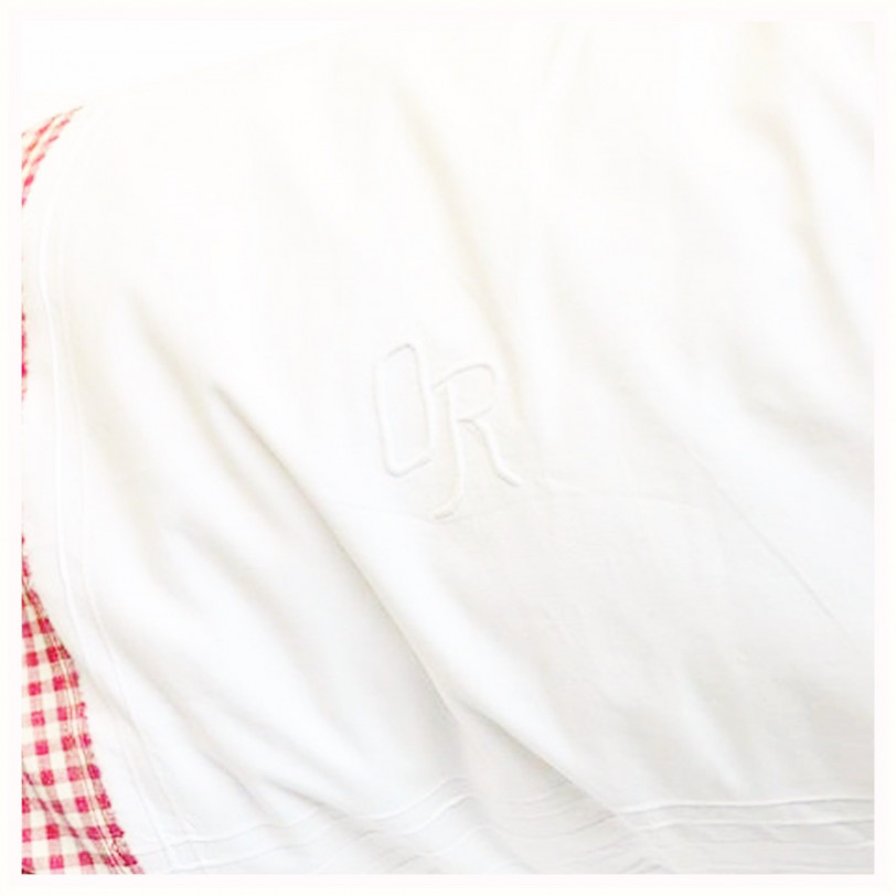 Kissenbezug Landhausstil Monogramm