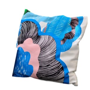 maritimer bunter Kissenbezug