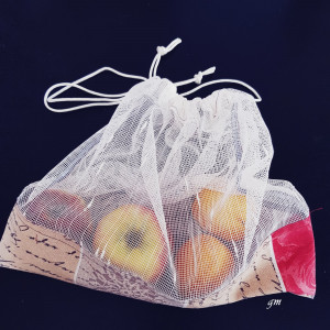 bunter Obstbeutel, Stoffbeutel