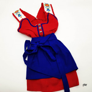 Kinderdirndl Größe 92