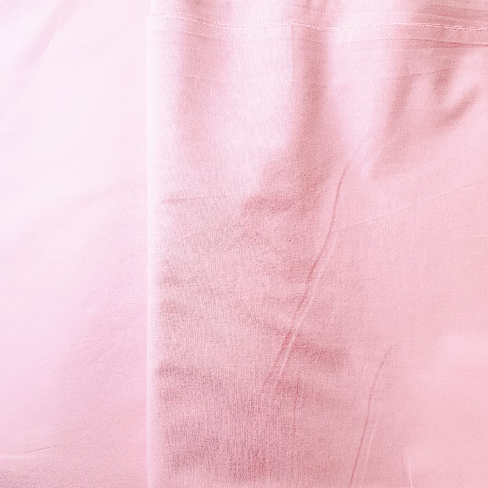 Baumwoll-Bettlaken aus den 50ern in rose