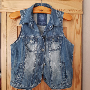 Jeansweste Damen, CECIL, Größe L,