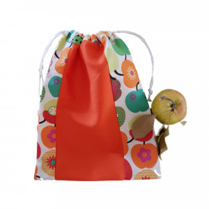 bunter Obstbeutel, Stoffbeutel