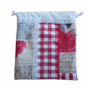 Stoffbeutel für Geschenke, patchwork