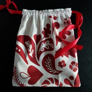 rot weiß, Geschenkbeutel, Weihnachten