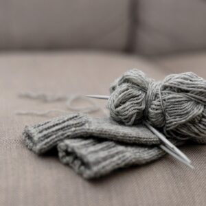 handgestrickte Socken