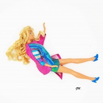 Barbie-lila-Mantel