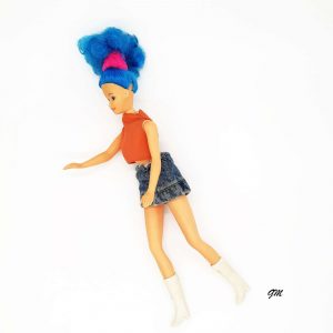 "Barbie" blaues Haar „Lookalikes“