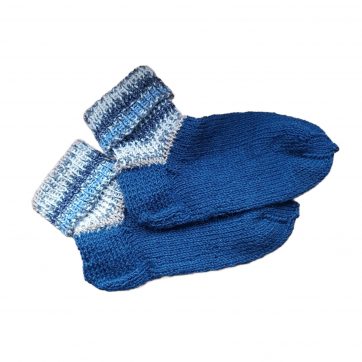Kindersocken 26 blau.j