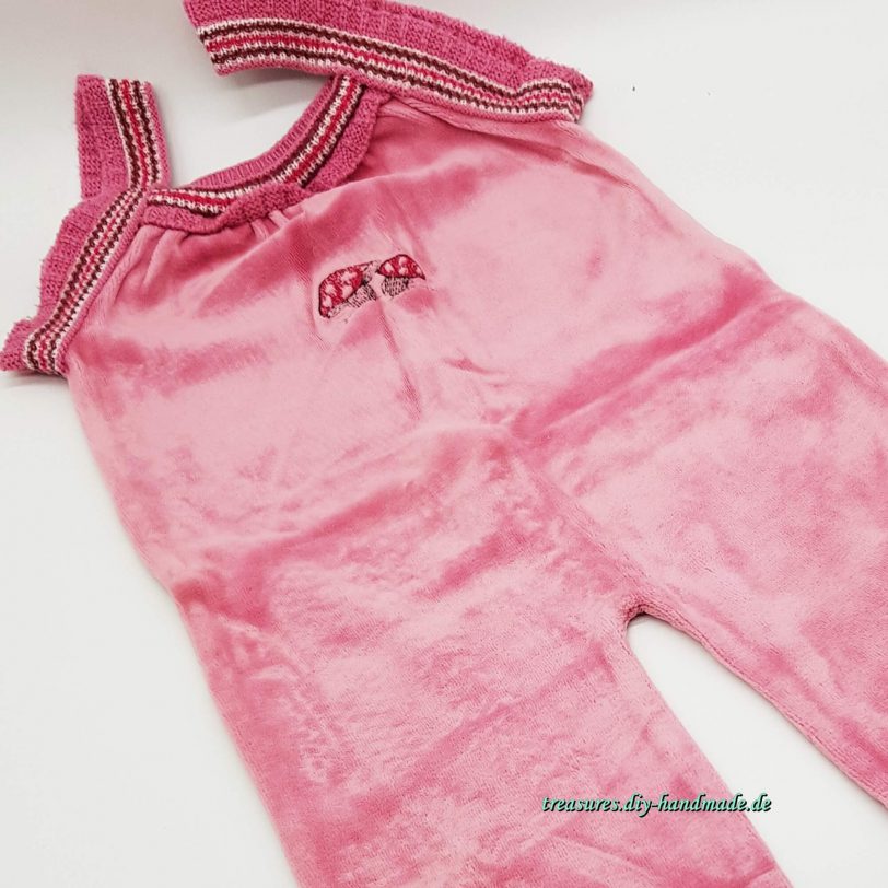 rosa Kleinkind Hose, Babyhose, vintage, Größe 74 – Bild 2