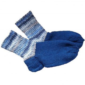 Kindersocken 26 blau.j