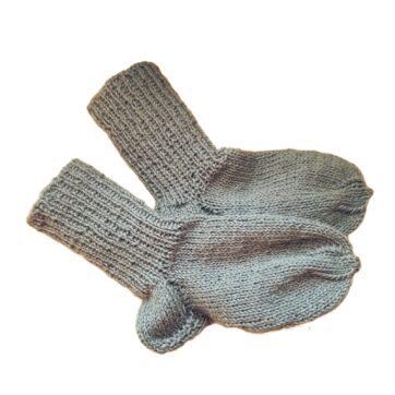olivegrün Kindersocken 20-21