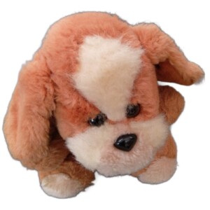 Hund - Kuscheltier, 80er