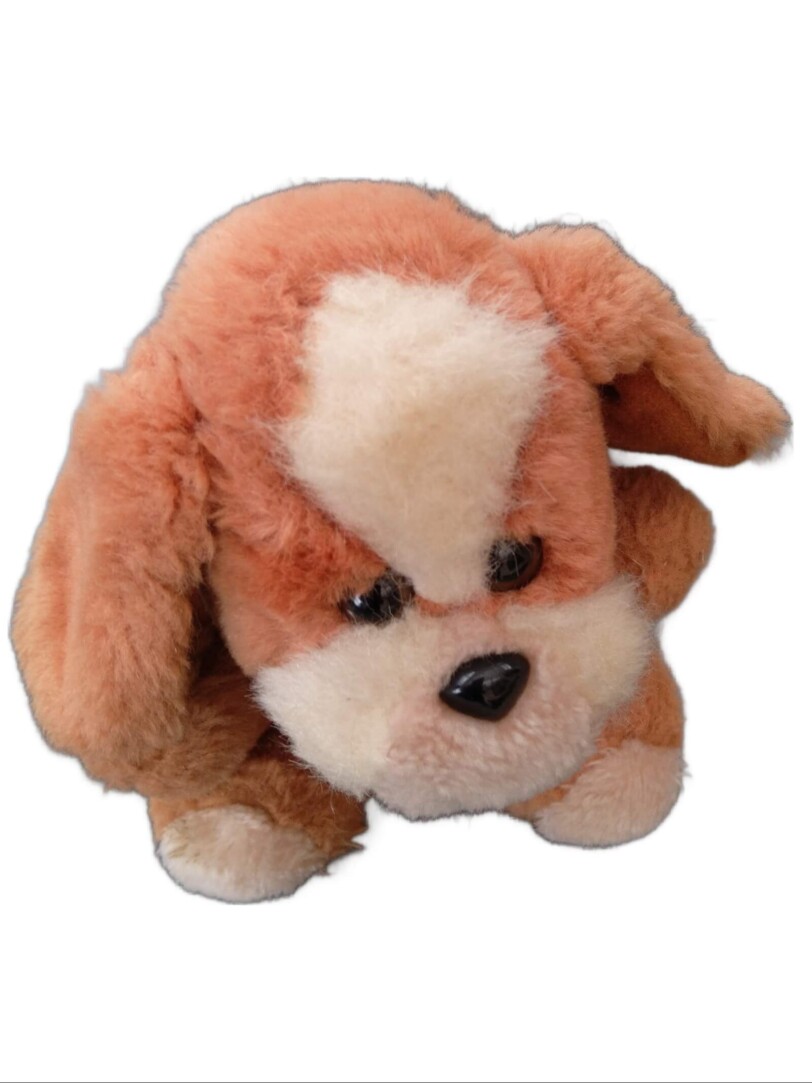 Hund - Kuscheltier, 80er