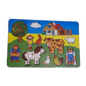 vintage Puzzle 3-4 Jahre, Bauernhof