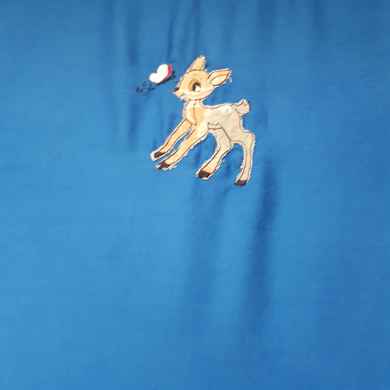 blaue Spieldecke mit Applikation – Bild 3